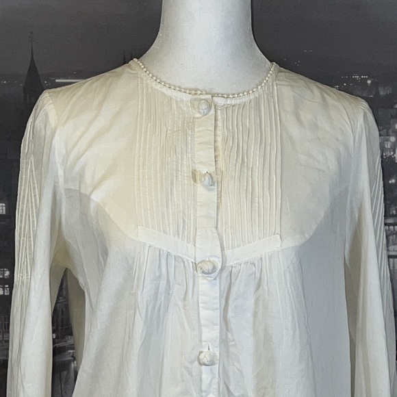 SEE BY CHLOE BLOUSE IN WHITE - Picture 2 of 8